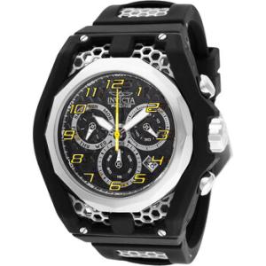 Invicta Racing Chronograph Quartz Black Dial Watch