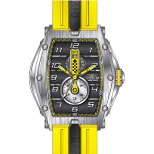 Invicta Racing GMT Quartz Black Dial Watch