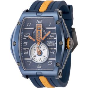Invicta Racing GMT Quartz Blue Dial Watch