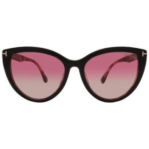 Isabella Sand Pink Gradient Cat Eye Sunglasses FT0915 05F