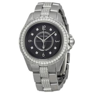 J12 Chromatic Automatic Grey Dial Titanium and Ceramic Watch H3105