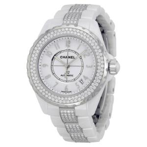 J12 Diamonds and Ceramic Automatic Watch H1422