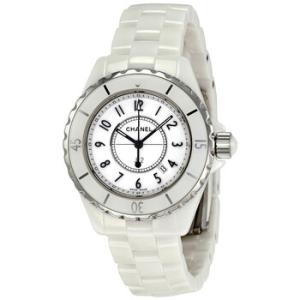 J12 Quartz White Dial Watch H0968