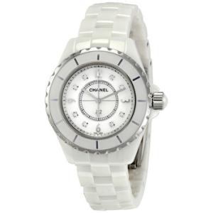 J12 White Ceramic Diamonds Quartz Watch H2422