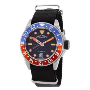 JSH GMT Automatic Black Dial Watch A487RGNNOBN22481AANN