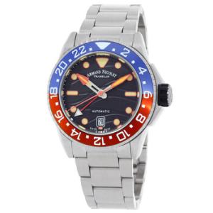 JSH GMT Automatic Black Dial Watch A487RGNNOMA2481AA