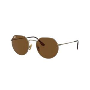 Jack Titanium Polarized Brown Irregular Sunglasses RB8165 920757
