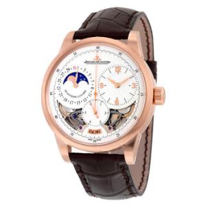 Jaeger Le Coultre Duometre Quantieme Lunaire 18ktPink Gold Watch Q6042522