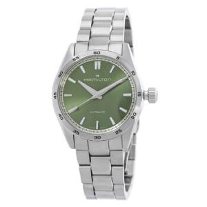 Jazzmaster Automatic Green Dial Watch H36105160