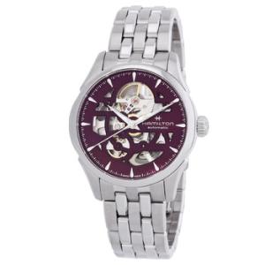 Jazzmaster Automatic Purple Dial Watch H32265101