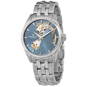 Jazzmaster Open Heart Automatic Blue Dial Watch H32215140