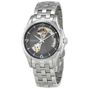 Jazzmaster Open Heart Grey Dial Watch H32565185