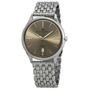 Jazzmaster Thinline Automatic Brown Dial Watch H38525121