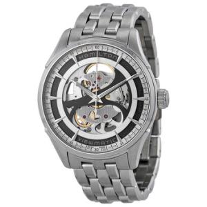 Jazzmaster Viewmatic Grey Skeleton Dial Watch H42555151