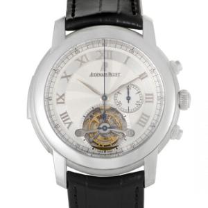 Jules Audemars Minute Repeater Tourbillon Chronograph Platinum Watch 26050PT.OO.D002CR.01
