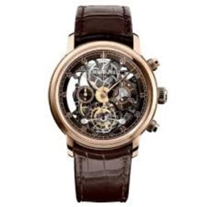Jules Audemars Tourbillon Brown Skeleton Dial Watch 26346OR.OO.D088CR.01