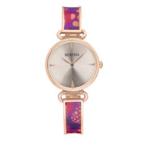 Katherine Quartz Crystal Rose Gold Dial Watch BTHBS1305