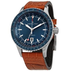 Khaki Aviation Automatic Blue Dial Watch H76715540