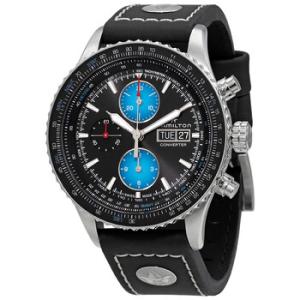 Khaki Aviation Chronograph Automatic Black Dial Watch H76706730
