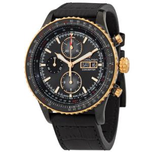 Khaki Aviation Converter Chronograph Automatic Black Dial Watch H76736730