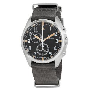 Khaki Aviation Pilot Pioneer Chronograph Quartz Black Dial Watch H76522931