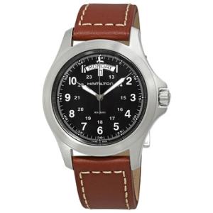 Khaki Black Dial Watch H64451533