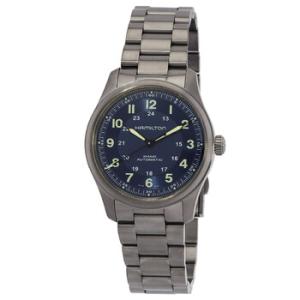 Khaki Field Automatic Blue Dial Watch H70205140
