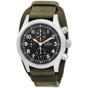 Khaki Field Chronograph Automatic Black Dial Watch H71706830