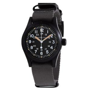 Khaki Field Hand Wind Black Dial Watch H69409930