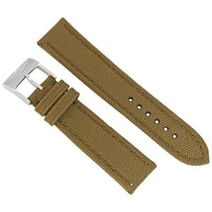 Khaki Green Canvas Tang Strap 22 MM