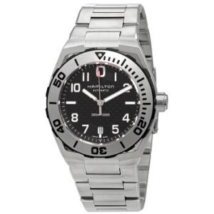 Khaki Navy Automatic Black Dial Watch H78615135