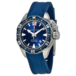 Khaki Navy Frogman Automatic Blue Dial Watch H77705345