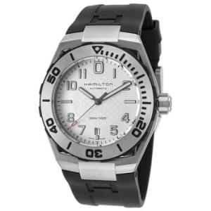 Khaki Navy Sub Auto Automatic Silver Dial Watch H78615355