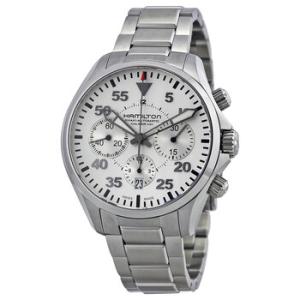 Khaki Pilot Automatic Chronograph Watch H64666155