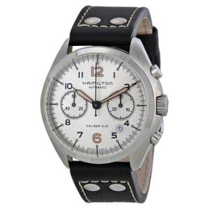 Khaki Pilot Pioneer Automatic Chronograph Ivory Dial Watch H76416755