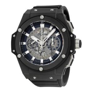 King Power Unico Chronograph Skeleton Dial Watch 701.CI.0170.RX