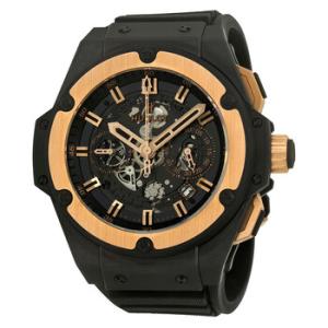 King Power Unico Chronograph Skeleton Dial Watch 701.CO.0180.RX