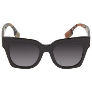 Kitty Grey Gradient Square Sunglasses BE4364 39428G