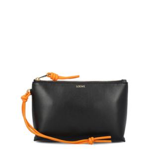 Knot Calfskin T Pouch