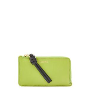Knot Coin Calfskin Cardholder