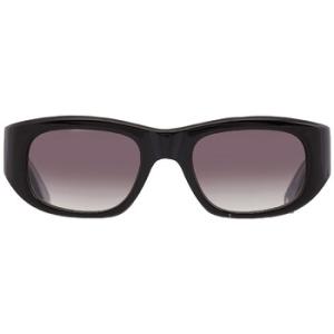 LAGUNA SUN Waning Moon Gradient Rectangular Sunglasses 2140 BKWMNG