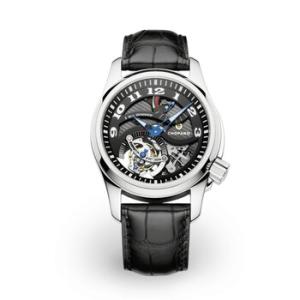 L.U.C. Tourbillon Hand Wind Chronometer Black Dial Watch