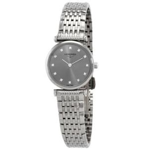 La Grande Classique Quartz Diamond Silver Dial Watch L4.209.4.70.6