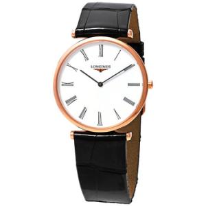 La Grande Classique White Dial Leather Watch L4.709.1.21.2