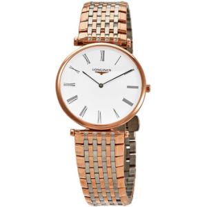 La Grande Classique White Dial Rose Goldtone Watch L4.709.1.21.7