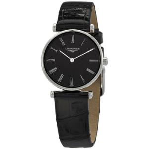 La Grande Quartz Black Dial Watch L4.209.4.51.2