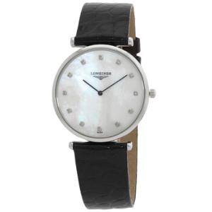 La Grande Quartz Diamond White Dial Watch L47094882