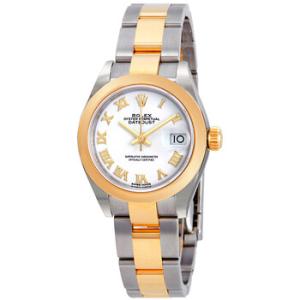 LadyDatejust 28 Automatic White Dial Steel and 18kt Yellow Gold Oyster Watch 279163WRO