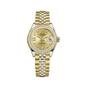 LadyDatejust Champagne Diamond Dial Jubilee Watch 279138CRDJ