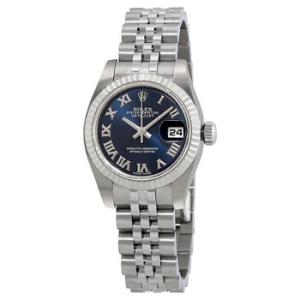 Lady Datejust 26 Blue Dial Stainless Steel Jubilee Bracelet Automatic Watch 179174BLRJ